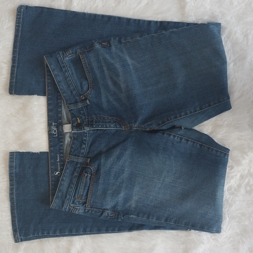 Ann Taylor Curvy Bootcut Jeans